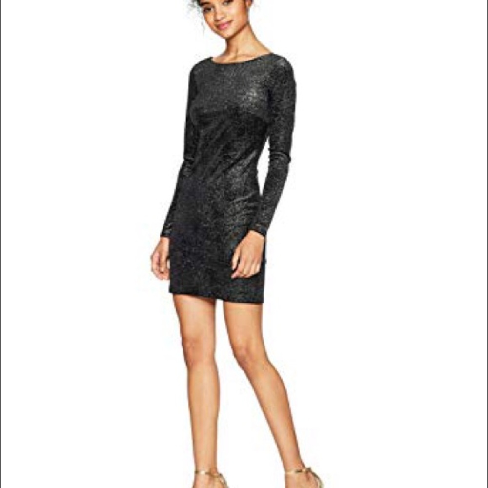 NWT Black glittered cocktail dress from Jump